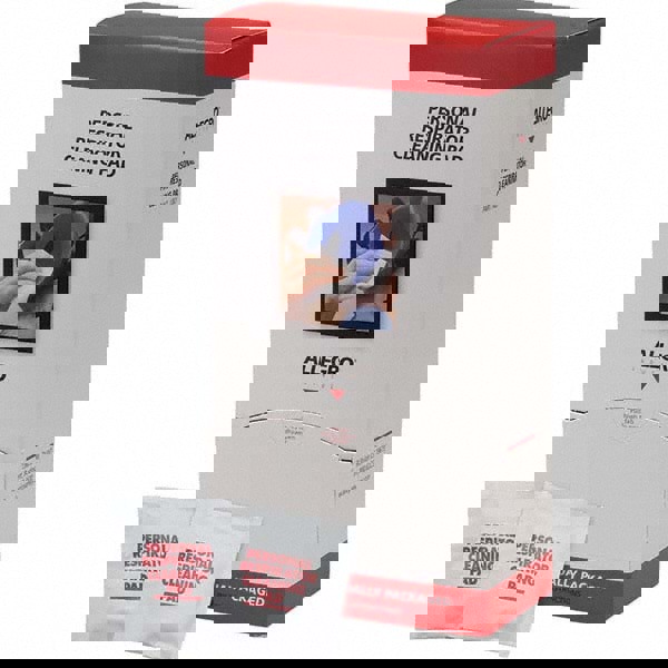 Facepiece Alcohol Wipe: Non-Woven Cloth, Use with Rubber Respirator Facepieces